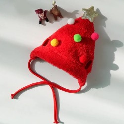 Pet Christmas Hat, Dog Christmas Hat With Saliva, Pet Dress Up Supplies