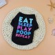 Pet Colorful Eat Sleep Play Print T-Shirt For Dogs Puppies, Machine Washable Clothes Clothing Outfit