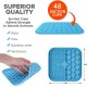 6in Lick Pad, Slow Feeder Mat Silicone Dispenser Pet Feeding Licking Bathing Distraction Pad For Dog