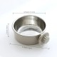 Adjustable Pet Rice Bowl , Stainless Steel Cat Bowl , Fixed Dog & Cat Bowl For Drinking & Eating