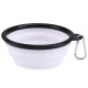 Collapsible Pet Bowl For Dog & Cat, Silicone Travel Dog Bowl, Foldable Cat Water Bowl For Walking