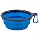 Collapsible Pet Bowl For Dog & Cat, Silicone Travel Dog Bowl, Foldable Cat Water Bowl For Walking