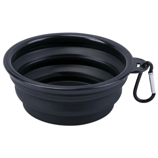 Collapsible Pet Bowl For Dog & Cat, Silicone Travel Dog Bowl, Foldable Cat Water Bowl For Walking