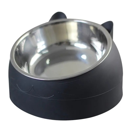 Pet Anti-Choking Slow Feeder And Water Bowl Station Set For Dogs Cats Supplies Utensils