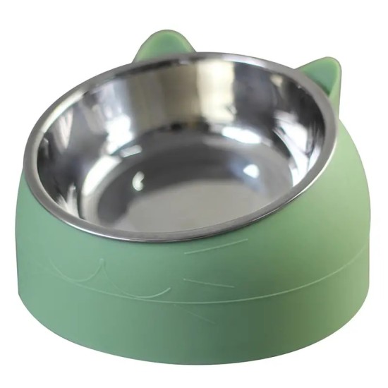 Pet Anti-Choking Slow Feeder And Water Bowl Station Set For Dogs Cats Supplies Utensils