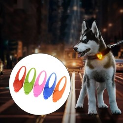 1pc Pet Pendant Collar, Night Anti-lost LED Light Pendant For Dog And Cat, Pet Supplies