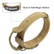 Tactical Pet Collar, Dog Collar With Handle, Military Heavy Duty Dog Collars For Medium Large Dogs