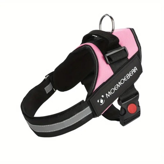 No Pull Pet Harness For Dog & Cat, Adjustable Soft Padded Large Dog Harness With Easy Control Handle