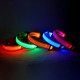 Glow-In-The-Dark Pet Collar For Small Medium Dogs, LED Dog Collar For Night Walking