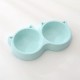 Pet Double Bowl Double Cat Bowl Cat Water Bowl For Dogs Feeder Pet Bowls