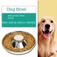 Stainless Steel Pet Food Bowl, Pet Slow Feeder Bowl For Indoor Dogs, Dog Bowls Dishes