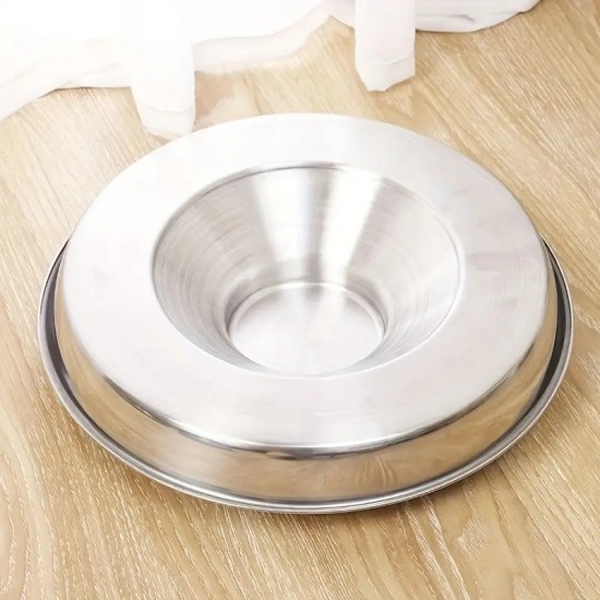 Stainless Steel Pet Food Bowl, Pet Slow Feeder Bowl For Indoor Dogs, Dog Bowls Dishes