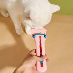 Food Squeezer Spoon For Cat & Dog, Cat Treats Scoop Feeder Random Color