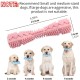 Dog Chew Stick Toys Toothbrush Durable Brushing Stick Soft Rubber Tooth Cleaning Massage Tools Pet