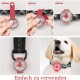 1pc Rechargeable LED Light Pendant For Dogs Rechargeable Keyring Pet Dogs Collars Puppy Accessories Luminous Pendant Glowing Collar