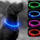 USB Charge Glowing Collar Bright For Night Safety,Adjustable Luminous Collars For Night Walking