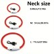 USB Charge Glowing Collar Bright For Night Safety,Adjustable Luminous Collars For Night Walking