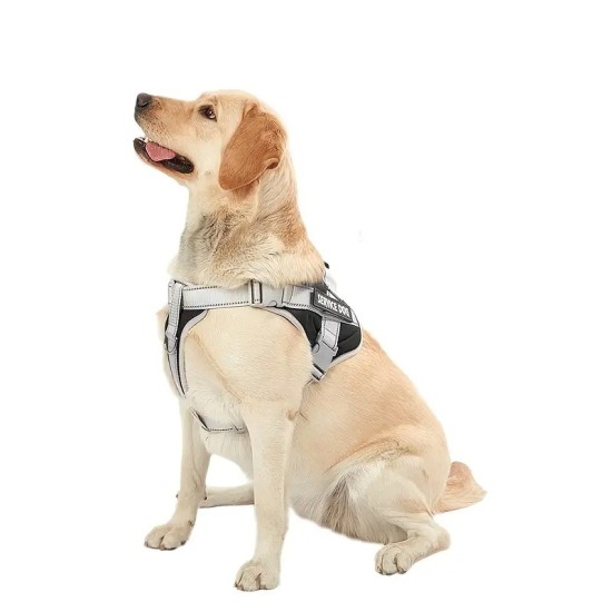 No Pull Service Dog Vest Harness For Dog & Cat, Breathable Soft Dog Vest Harness For Outdoor Walking