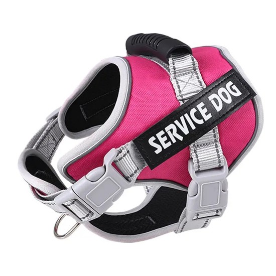 No Pull Service Dog Vest Harness For Dog & Cat, Breathable Soft Dog Vest Harness For Outdoor Walking