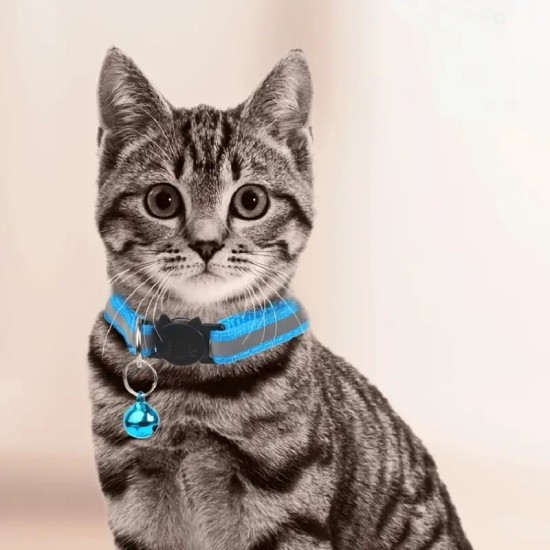 Adjustable Cat Collars With Bell & Buckle, Pet Collar For Dogs & Cats, Pet Supplies For Decoration