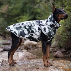 Large Dog Winter Fall Coat Warm Wind-proof Training Vest For Travel, Pet Outdoor Supplies